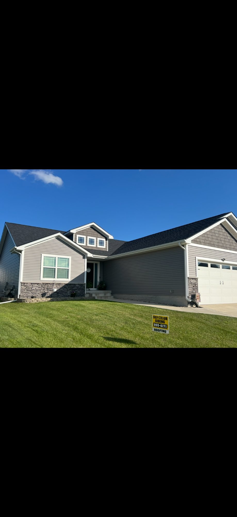 Roofing project by Superior Siding