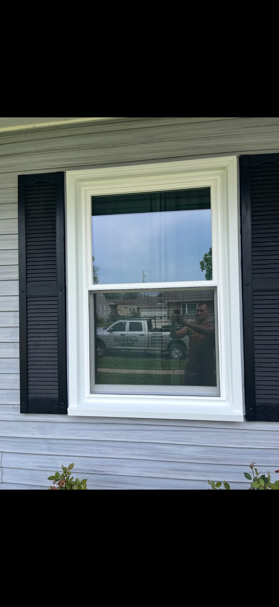 Window installation by Superior Siding