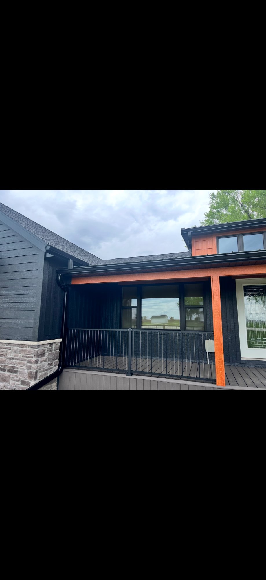 Gutter installation by Superior Siding