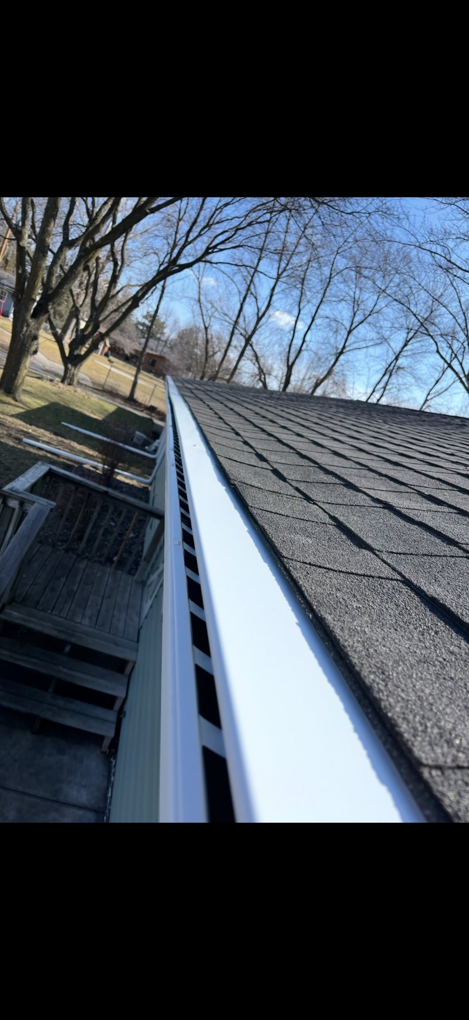 Gutter installation by Superior Siding